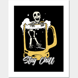 Skeleton Drink Mug Posters and Art